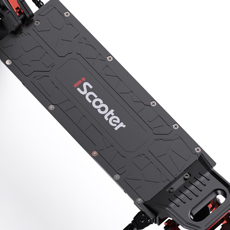 iScooter iX5S 1000W off-road electric scooter: 28 mph, 40-mile range, 11-inch off-road tubeless tires, dual suspension, EABS plus double disc brakes, IPX4 water resistance, 60 lb folded, 330 lb max load