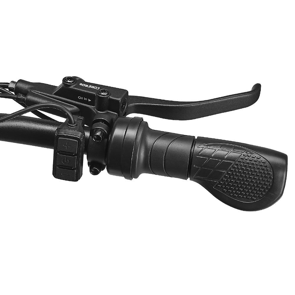 HappyRun G18 Pro Tank adult Tank-format off-road electric dirt bike: 4500W peak motor, 200 Nm torque, 38 mph top speed, 2100Wh battery, 19-inch front and 17-inch rear off-road tires (largest in HappyRun line), hydraulic disc brakes with 203mm rear rotor, carbon steel frame, 33-inch seat, 5'3" to 6'5" rider range, 350 lb max load