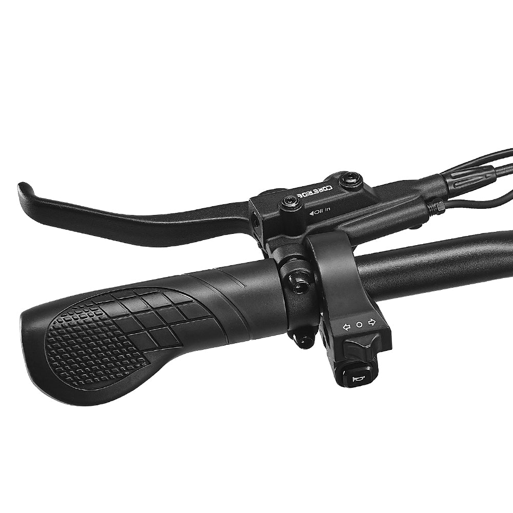 HappyRun G18 Pro Tank adult Tank-format off-road electric dirt bike: 4500W peak motor, 200 Nm torque, 38 mph top speed, 2100Wh battery, 19-inch front and 17-inch rear off-road tires (largest in HappyRun line), hydraulic disc brakes with 203mm rear rotor, carbon steel frame, 33-inch seat, 5'3" to 6'5" rider range, 350 lb max load