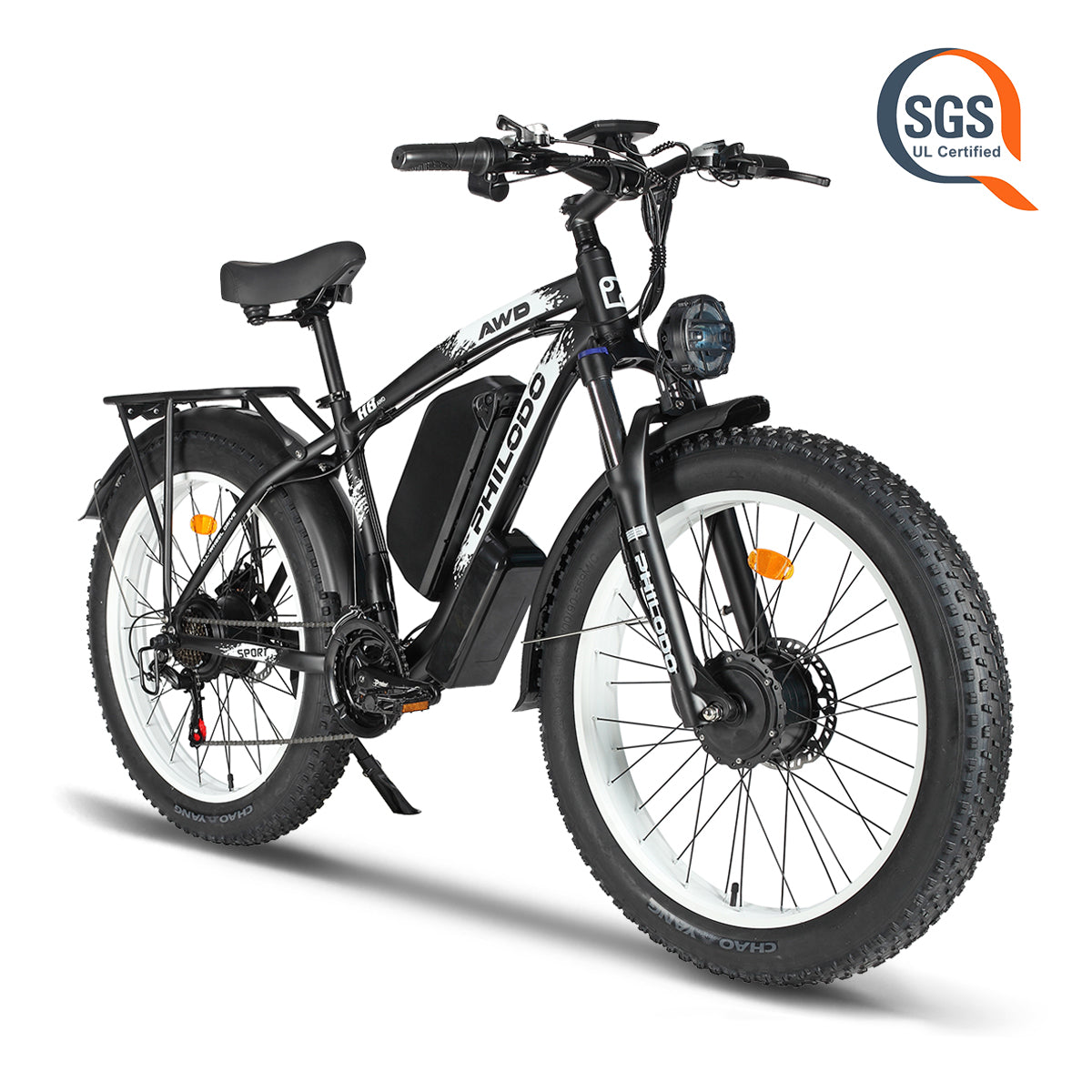 Philodo Upgraded H8 60V Dual Motor Fat-Tire Electric Bike, official Philodo image 4
