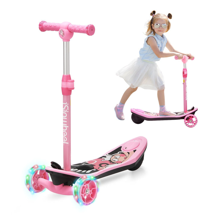 isinwheel Long Range 3-Wheel Kids Electric Scooter
