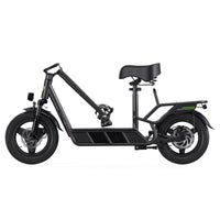 isinwheel Hyper X Seated Electric Scooter rider seated position