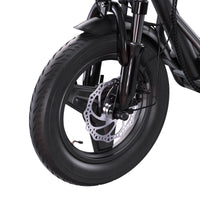isinwheel Hyper X Seated Electric Scooter basket cargo view