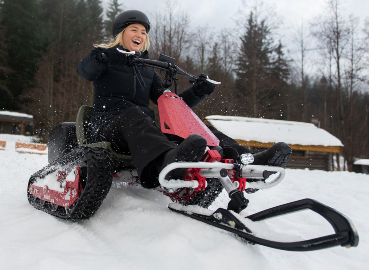 ENVO SnowKart front ski component view.