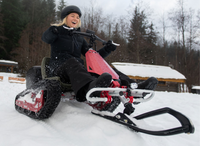 ENVO SnowKart front ski component view.