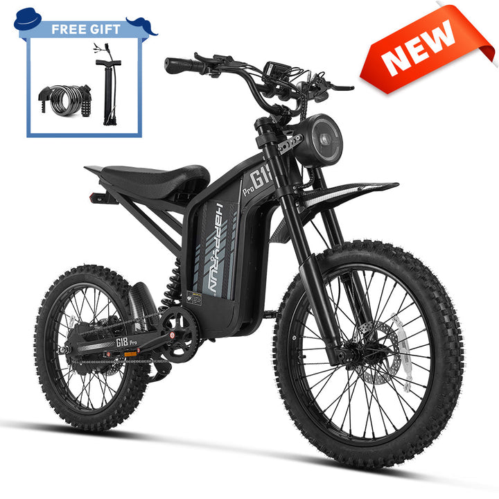 HappyRun G18 Pro Tank 4500W Electric Dirt Bike