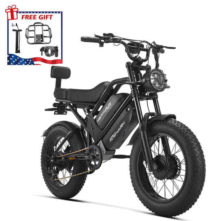 HappyRun G70 Pro Dual-Motor Cargo Electric Bike