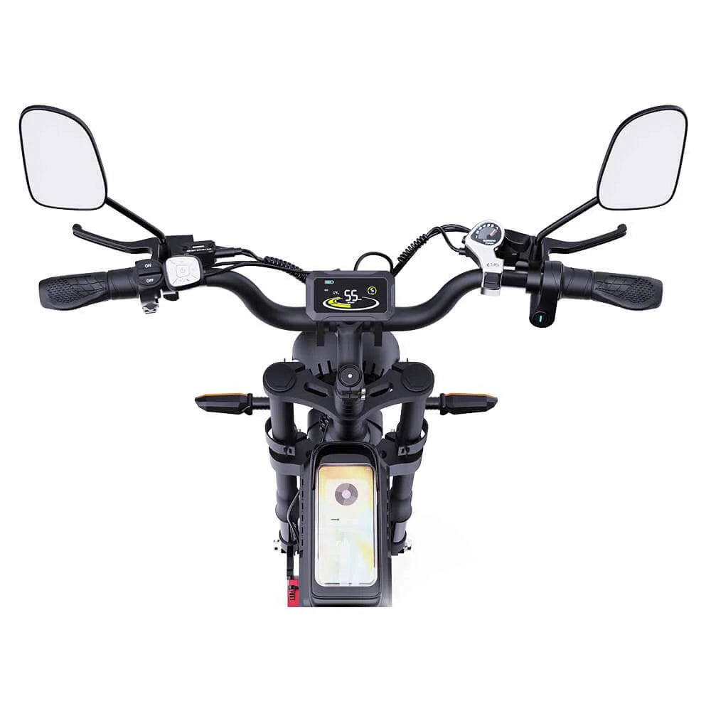 YVY K20 Pro 2000W Dual-Motor Fat Tire Electric Bike, manufacturer product gallery view 3
