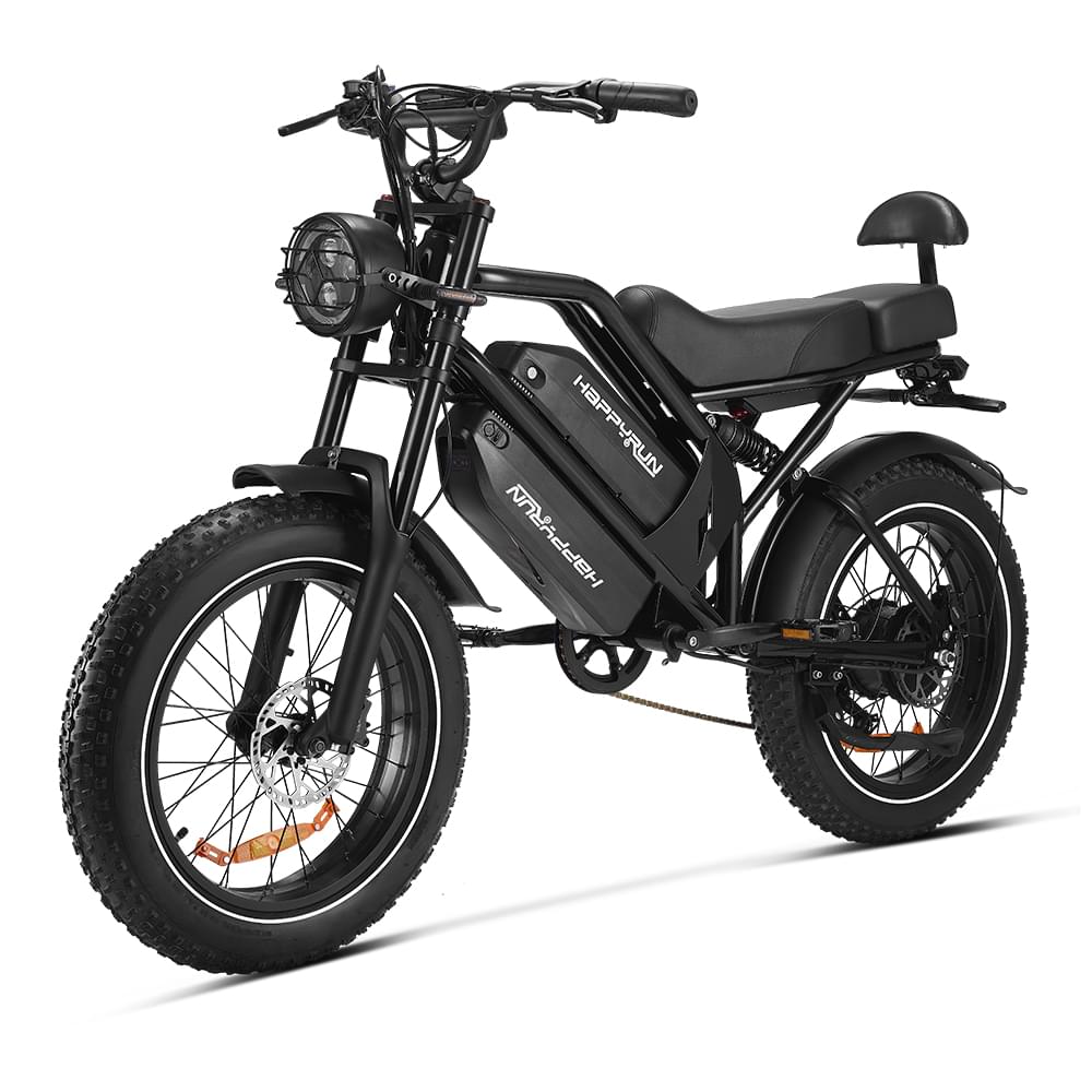 HappyRun G70 UL 2849 Certified Dual-Battery Cargo Electric Bike, official HappyRun product image 5