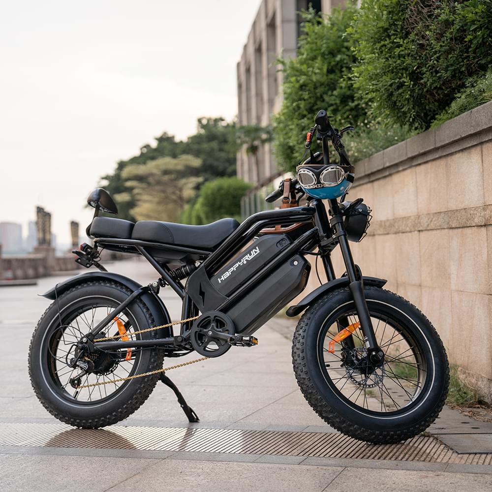 HappyRun G70 UL 2849 Certified Dual-Battery Cargo Electric Bike, official HappyRun product image 23