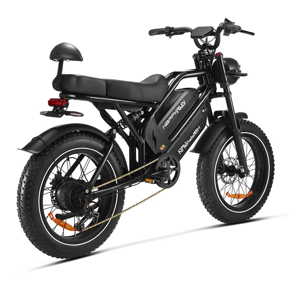 HappyRun G70 UL 2849 Certified Dual-Battery Cargo Electric Bike, official HappyRun product image 6