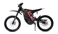 79BIKE Falcon Pro in Kenshi Black with red graphics, left-side product view