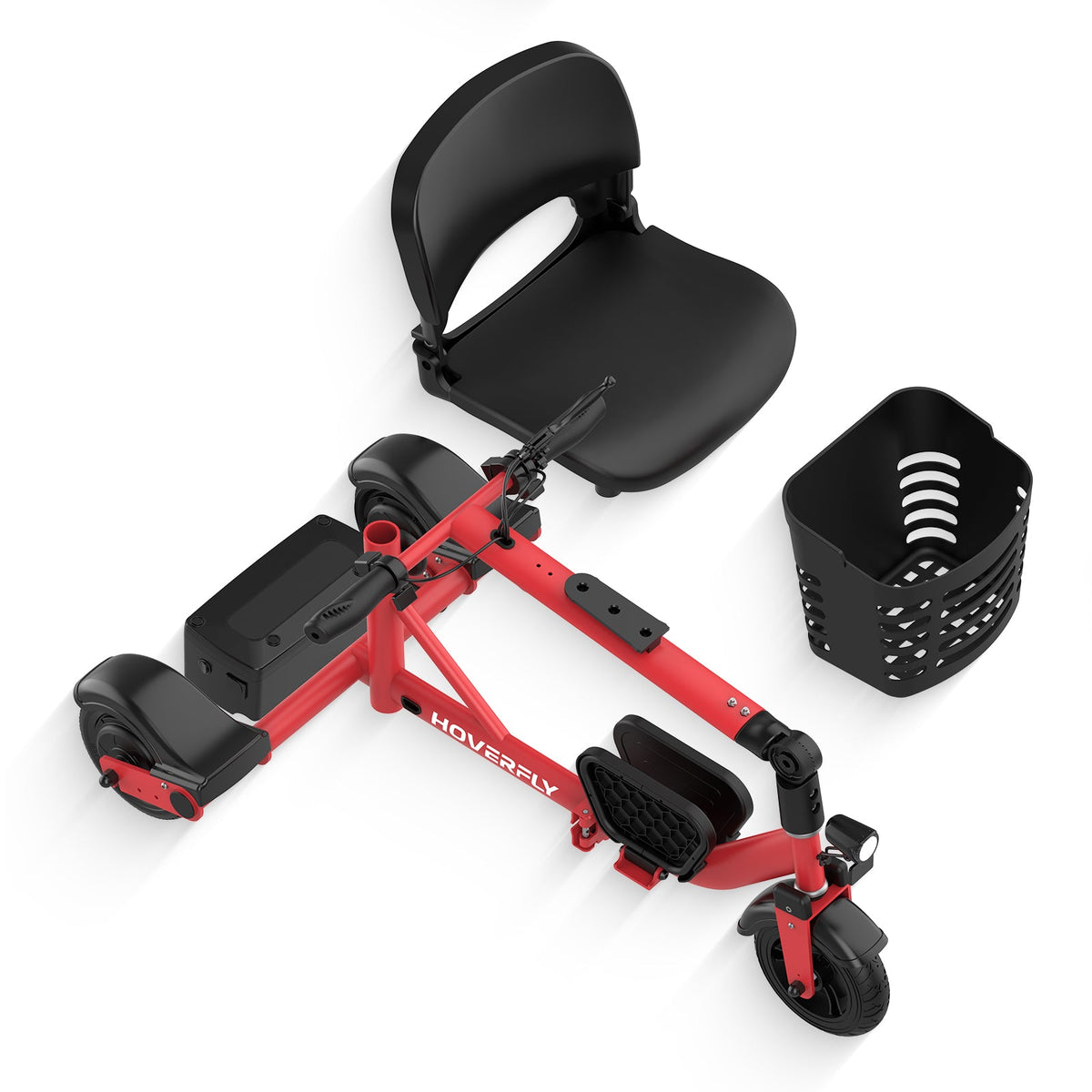 Hoverfly T3 Foldable 3-Wheel Mobility Scooter | 13-Mile Claim — alternate product view
