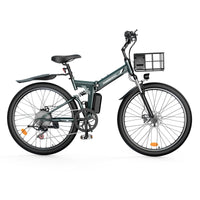 isinwheel M40 Folding Electric Bike frame and saddle adjustment