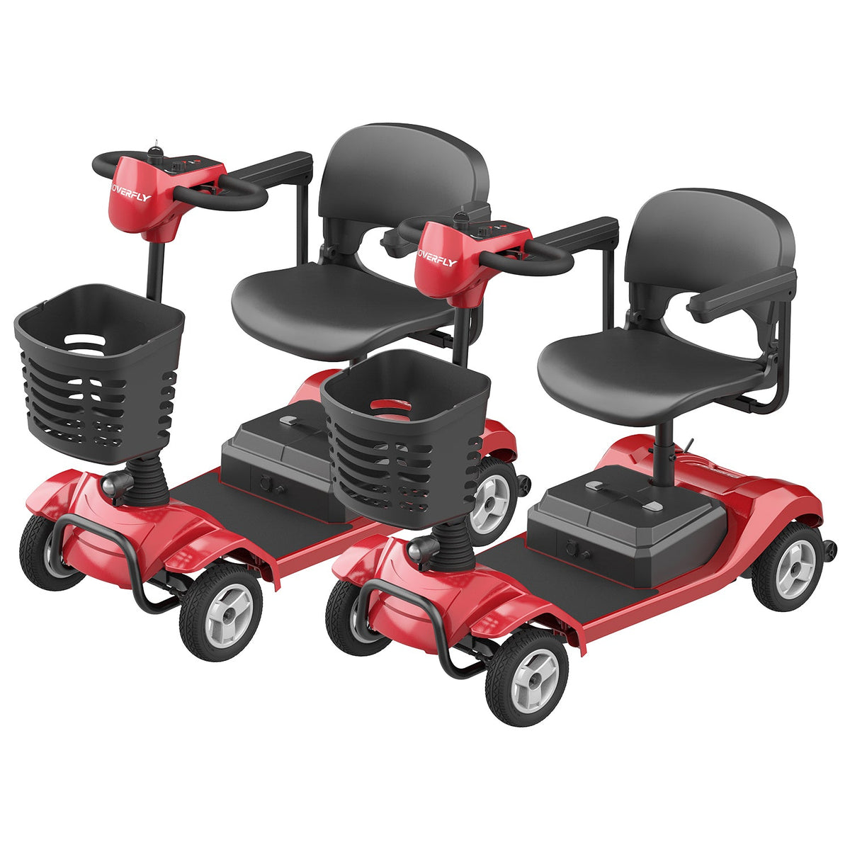 2-Pack Hoverfly T4 Four-Wheel Mobility Scooters official Hoverfly image 1