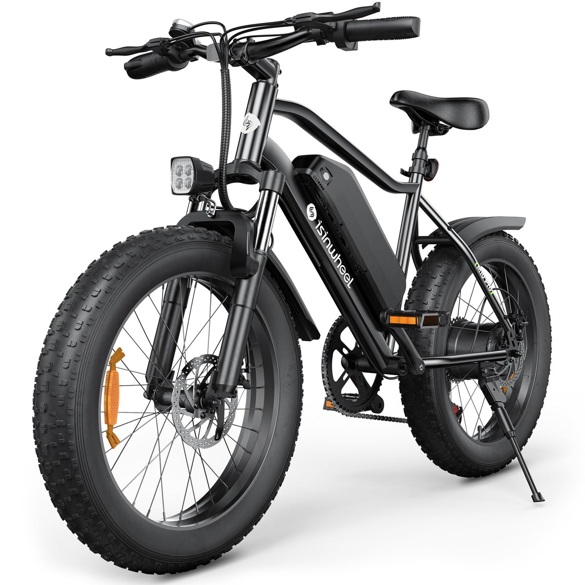 Front three-quarter product view of the isinwheel M10Pro electric bike