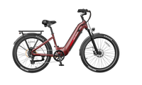 Heybike Hybrid Class 2/3 electric commuter bike with 750W rated rear-hub motor, 27.5 by 2.4 inch KENDA tires, Tektro hydraulic disc brakes, Shimano Altus 8-speed gearing, 6061 aluminum frame, hydraulic front fork, integrated turn-signal lighting, and an 864Wh battery on a UL 2849 certified electrical system
