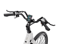 Heybike Venus lightweight step-thru cruiser electric bike: 750W Galaxy hub motor (1400W peak), 70 Nm torque, 28 mph Class 2/3 switchable, 27.5x2.2 Kenda road tires, aluminum-alloy low-step frame, Shimano Altus 8-speed, hydraulic discs, UL 2849 + UL 2271