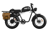 QIOLOR Tiger JR black electric bike alternate profile