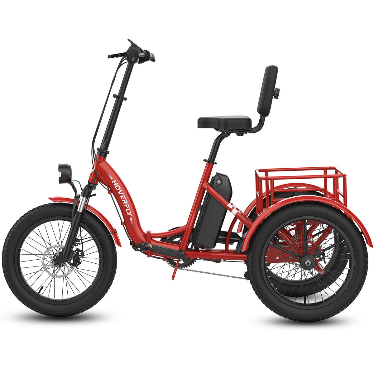Hoverfly ET1 Folding Electric Trike | 500W, 60-Mile Claim — alternate product view