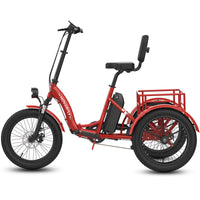 Hoverfly ET1 Folding Electric Trike | 500W, 60-Mile Claim — alternate product view