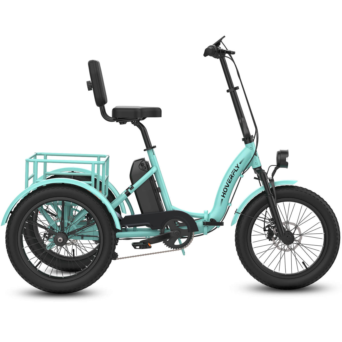 Hoverfly ET1 Folding Electric Trike | 500W, 60-Mile Claim — alternate product view