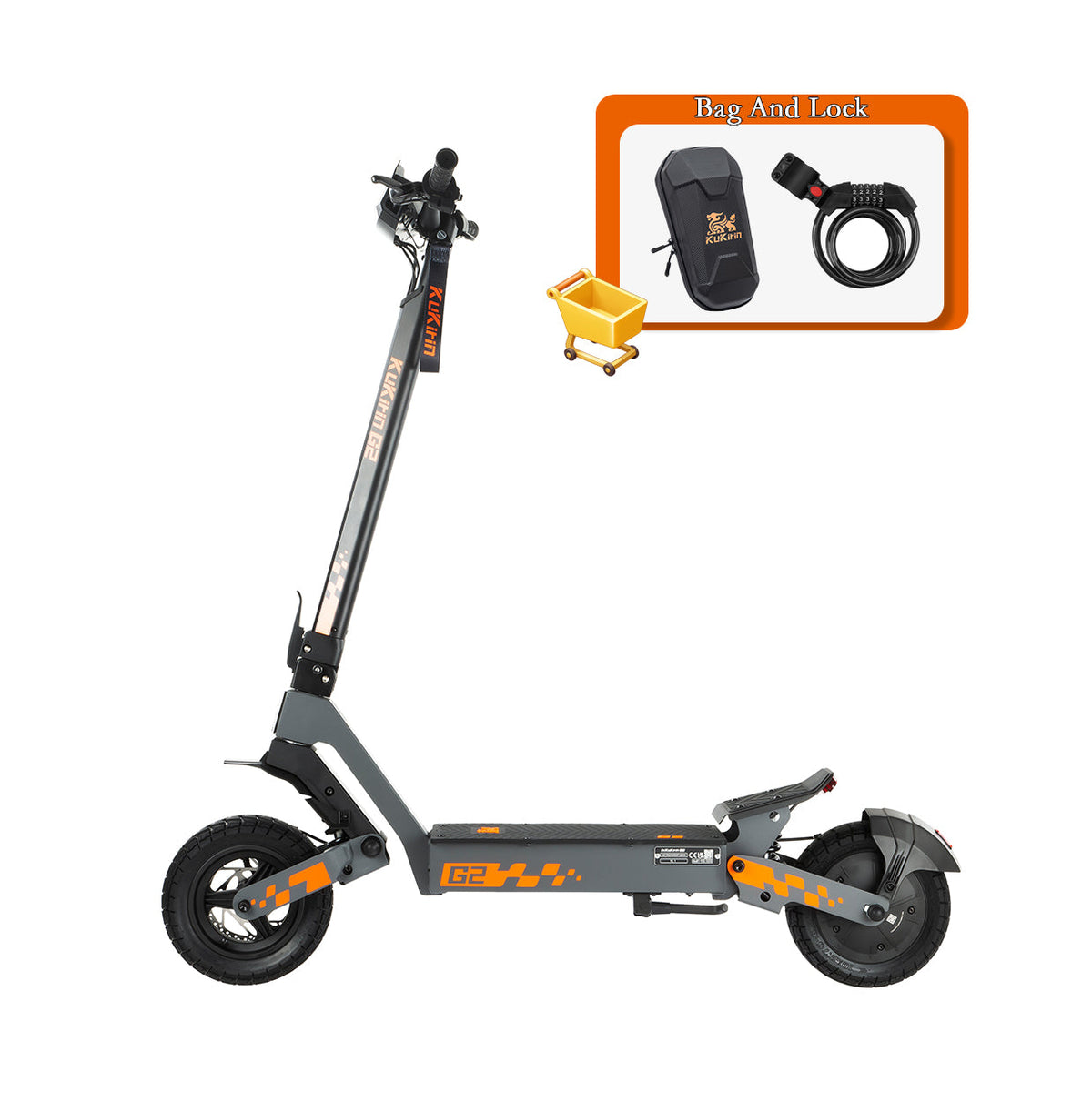 KuKirin G2 electric scooter, official product image 14
