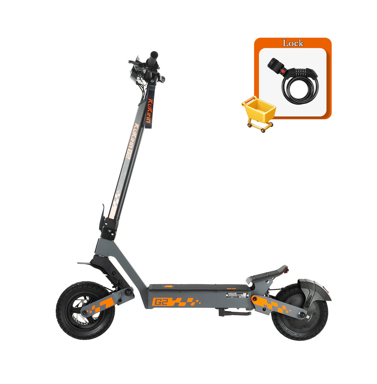 KuKirin G2 electric scooter, official product image 5