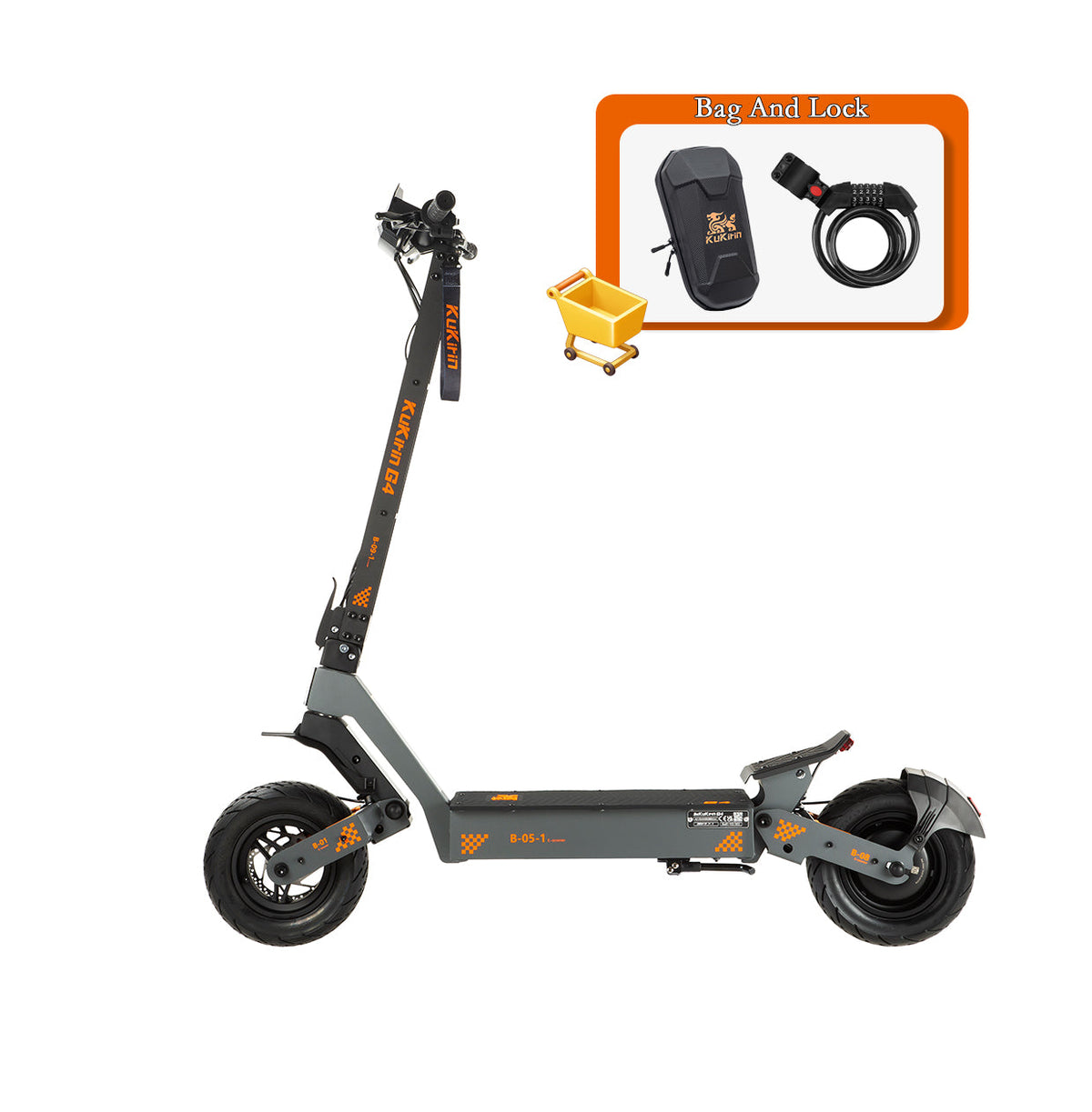 KuKirin G4 electric scooter, official product image 5