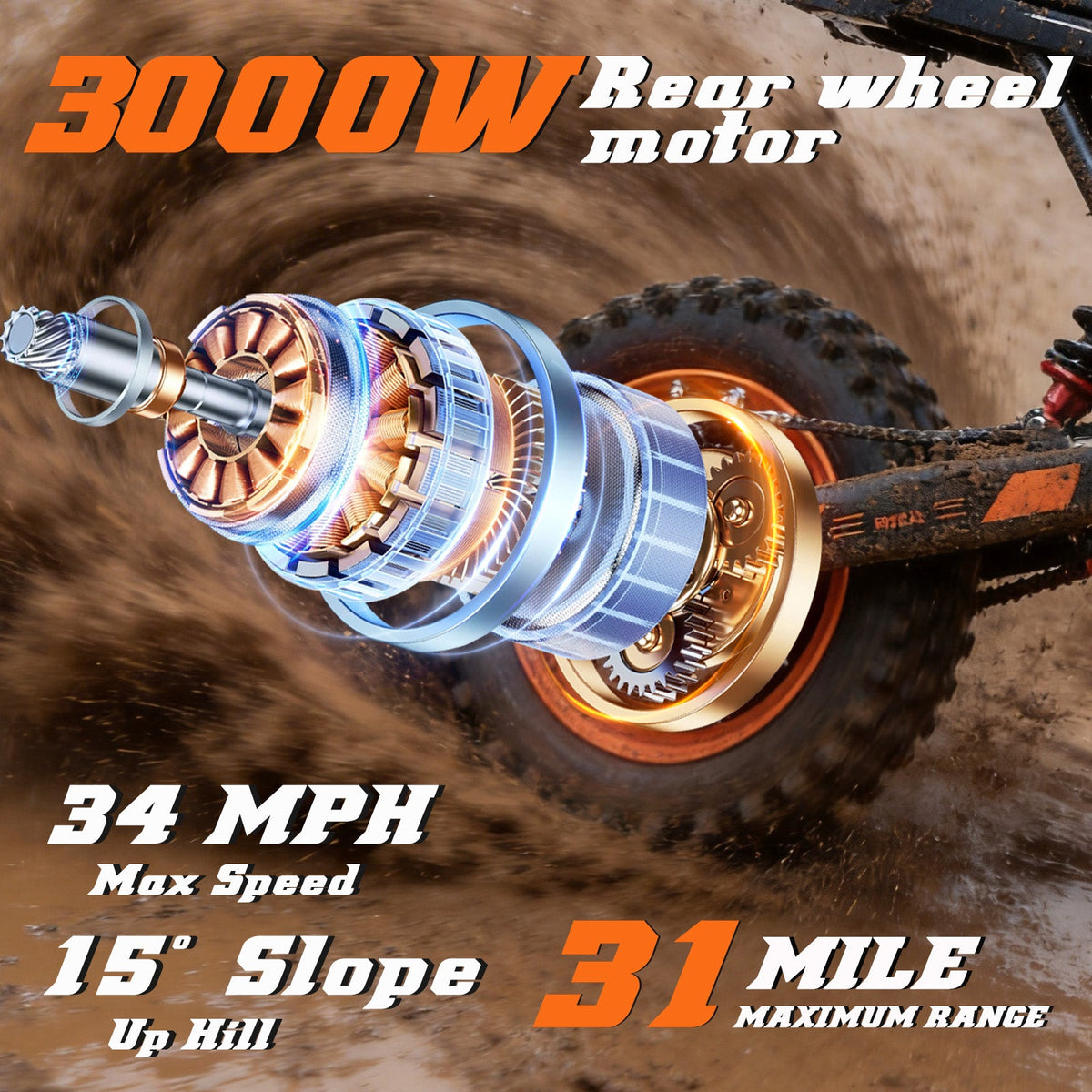 Freeboy Y66 electric dirt bike, official or supplier product image 5