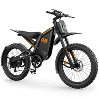 isinwheel R8 feature graphic with 3000W peak motor, 35 mph top speed, 1296Wh battery label, 150 mile range claim, NFC unlock, and 330 lb load.