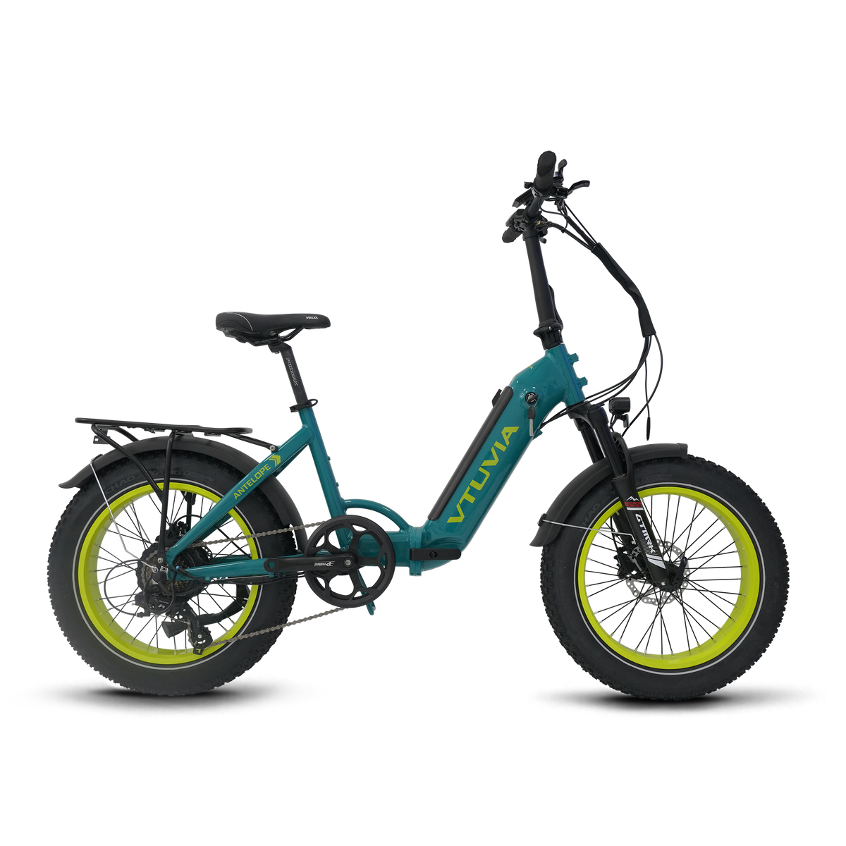 VTUVIA SX20 folding e-bike three-quarter product view