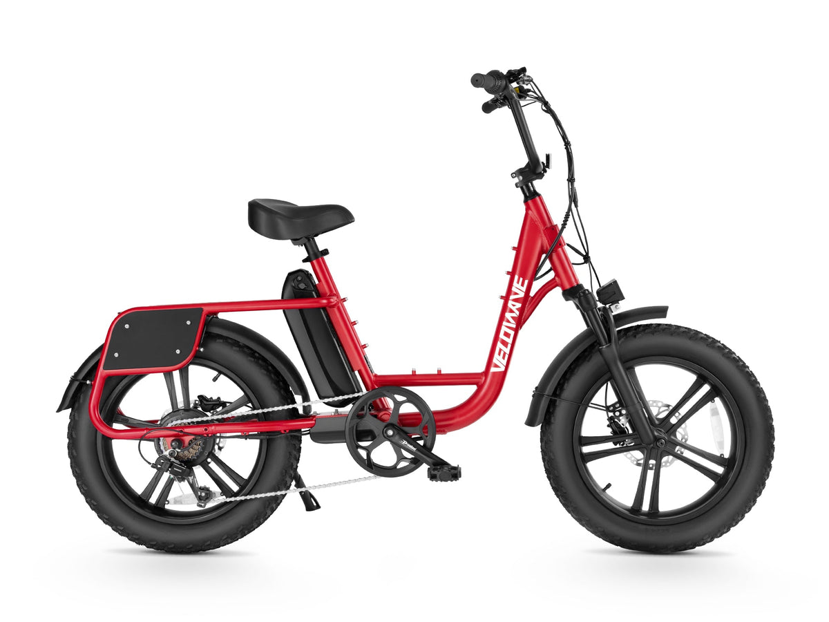 Velowave Prado S commuter e-bike studio side profile