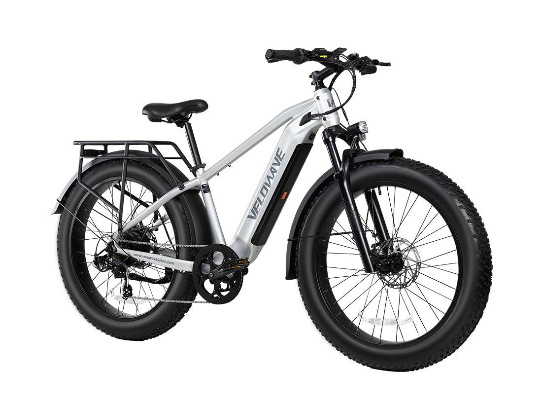 Velowave Ranger 3.0 fat-tire electric bike front three-quarter view
