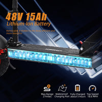 Freeboy J01 battery deck and lighting supplier graphic