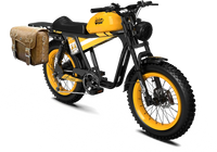 QIOLOR Tiger RE retro electric bike front light detail