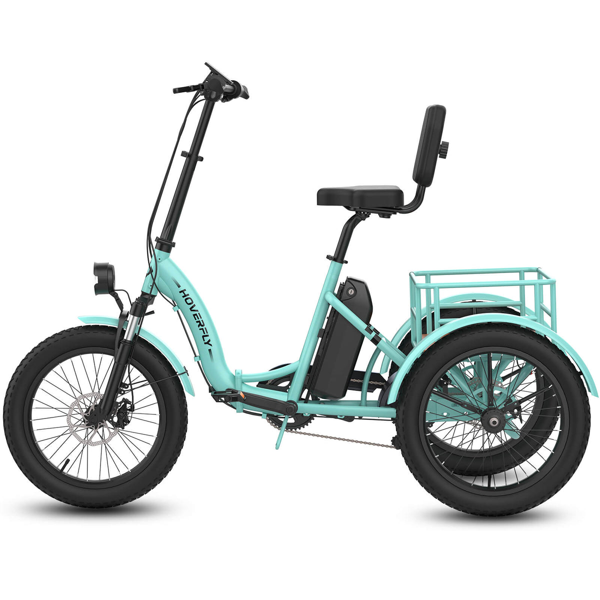 Hoverfly ET1 Folding Electric Trike | 500W, 60-Mile Claim — alternate product view