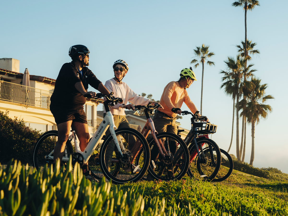 Heybike Venus lightweight step-thru cruiser electric bike: 750W Galaxy hub motor (1400W peak), 70 Nm torque, 28 mph Class 2/3 switchable, 27.5x2.2 Kenda road tires, aluminum-alloy low-step frame, Shimano Altus 8-speed, hydraulic discs, UL 2849 + UL 2271