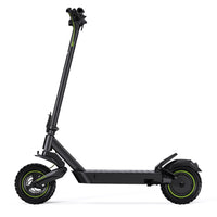 Right-side studio profile of the S10Max showing its deck, rear motor wheel, and suspension