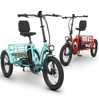 2-Pack Hoverfly ET1 Folding Electric Trikes | 500W — alternate product view