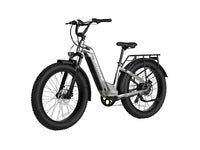 Black Velowave Ranger Step-Thru 3.0 electric bike studio right-side view