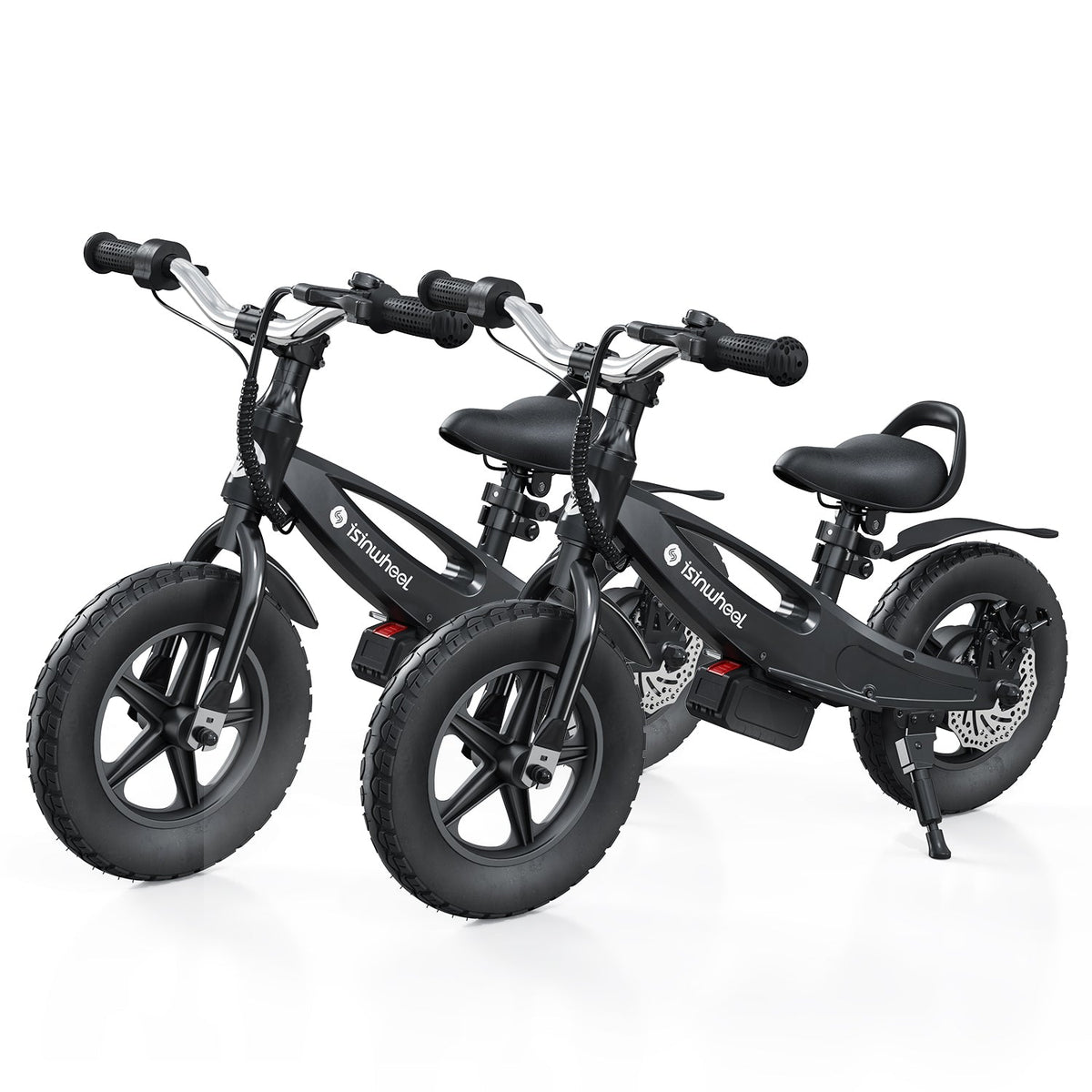 isinwheel SK12 Kids Electric Balance Bike battery removal detail