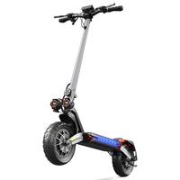 Circooter Raptor Pro 1600W dual-motor off-road electric scooter: 28 mph, 31-mile range, 11-inch pneumatic off-road tires, dual suspension, EABS plus dual disc brakes, UL 2272 SGS certified, IPX4, 63 lb, 330 lb max load