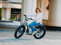 Black Velowave Ranger Step-Thru 3.0 rear three-quarter product view