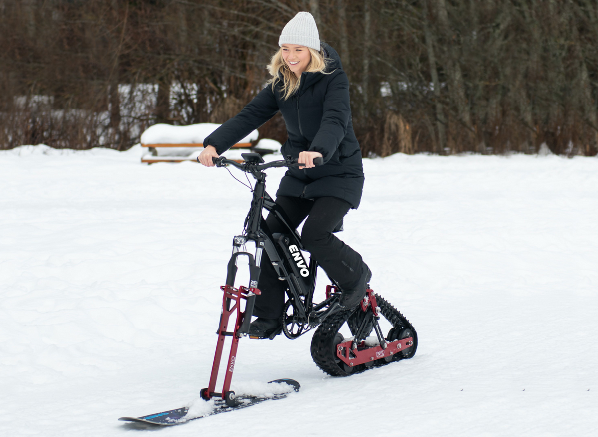 ENVO Flex Snowbike winter component view.