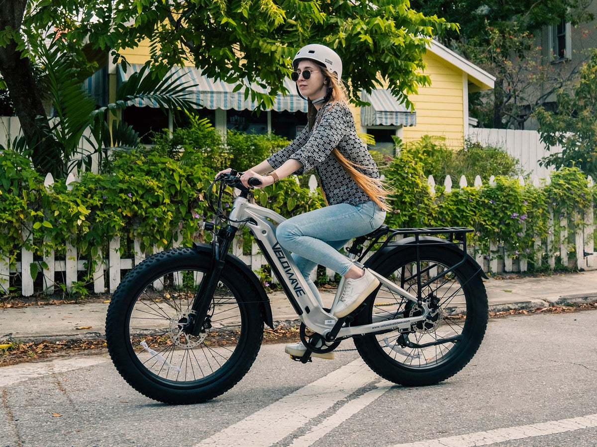 Velowave Ranger 2.0 handlebar controls and color display