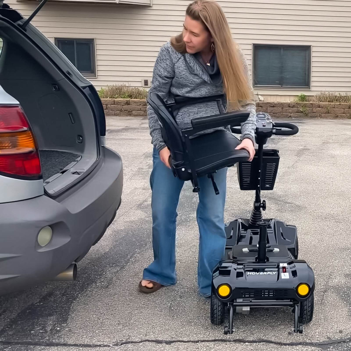 Hoverfly T4 4-Wheel Mobility Scooter | 330-lb Capacity — alternate product view