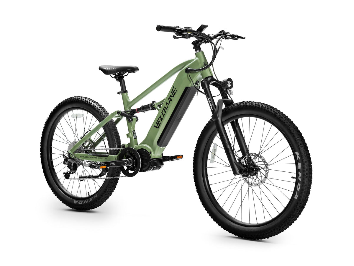 Velowave Forest XM Forest XM battery and frame detail