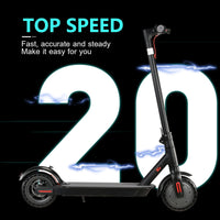 Freeboy J03 side view beside 20-mph speed graphic