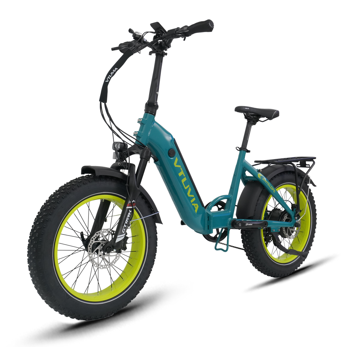 VTUVIA SX20 step-through folding bike detail